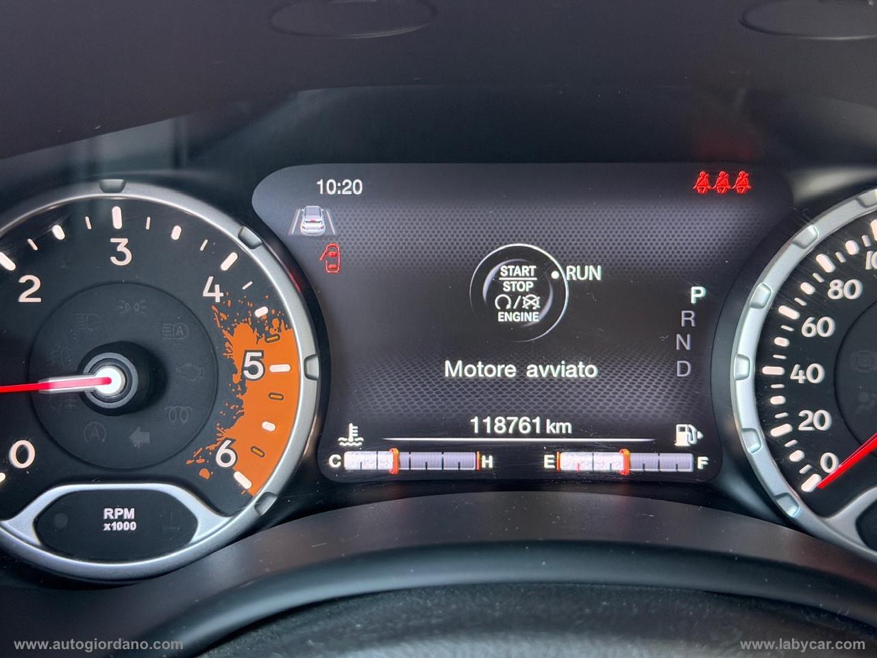 JEEP Renegade 2.0 Mjt 140 CV 4WD AD.L.Limited GANCIO TRAINO