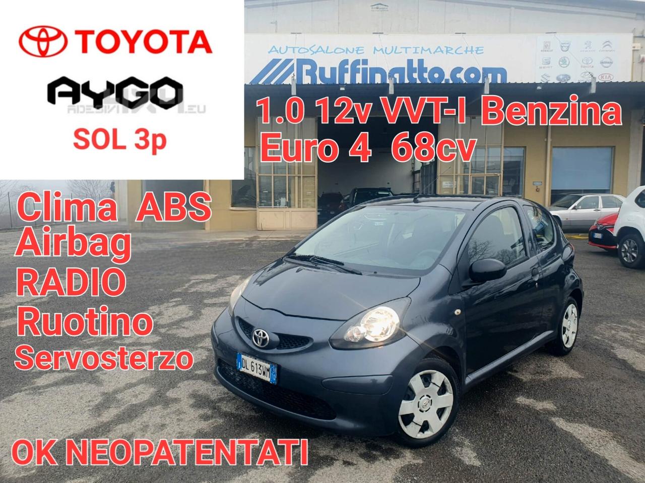 Toyota Aygo 1.0 12V VVT-i 3 porte