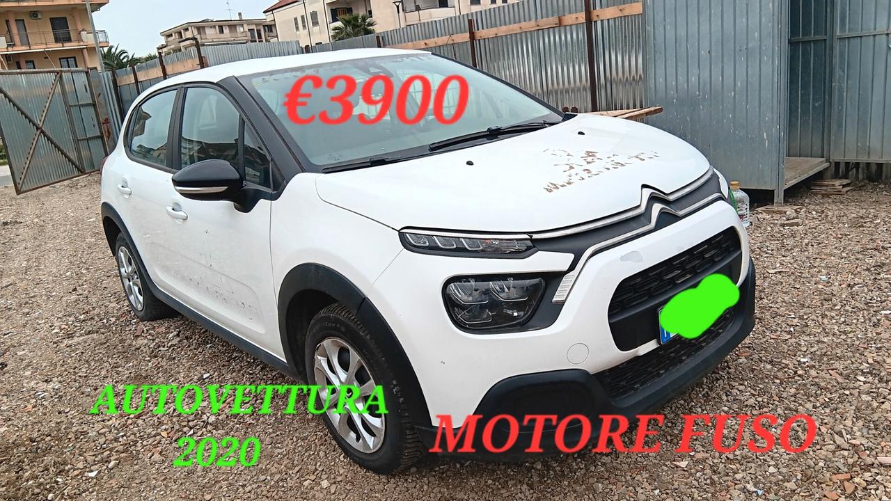 Citroen C3 AUTOVETTURA INCIDENTATA SINISTRATA MONDIALCARS 020