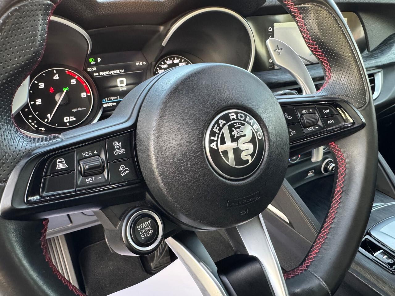 ALFA ROMEO STELVIO 2.2 190Cv AT8 Q4 - Led Navi