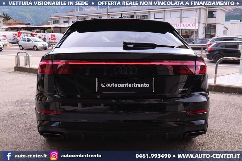 Audi Q8 50 TDI quattro S-line BLACK 23 TETTO 4RUOTESTERZANTI Sline