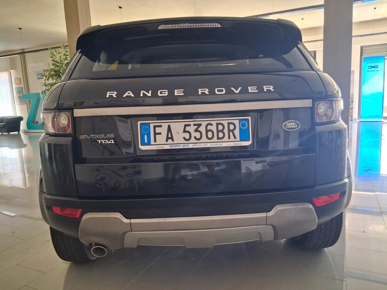 RANGE ROVER Evoque 2.200 TD4 150cv Km101.000