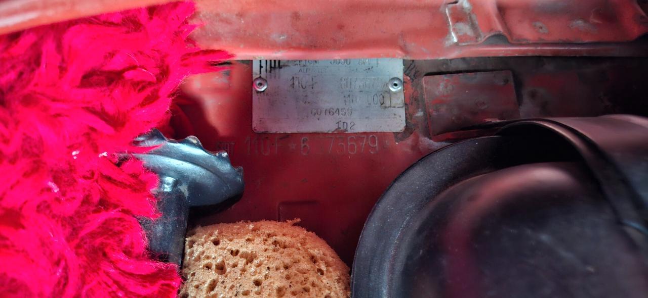 Fiat 500L DOCUMENTI E TARGA ORIGINALI ASI TUTTA RESTAURATA NEL 2014