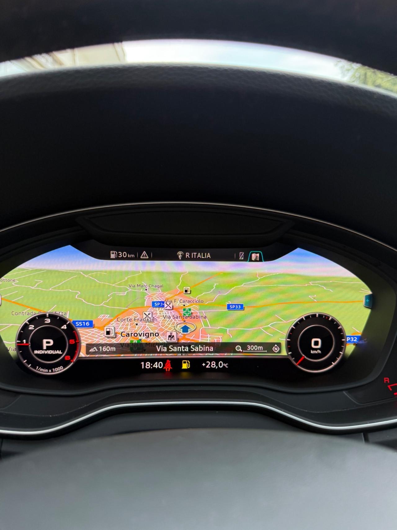 Audi Q5 40 tdi Sport quattro S-Tronic 190cv VIRTUAL COCKPIT,LUCI SOFFUSEINTERNE ,NAVIGATORE,FULL LED