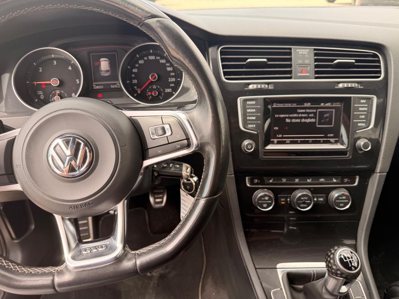 Volkswagen Golf 7 GTD 2.0 TDI 5p. 184 cv anno 2015