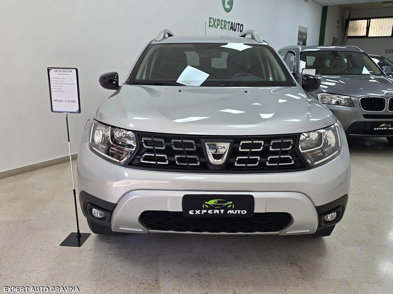 DACIA DUSTER 1.0 GPL 101 CV 15th ANNIVERSARY