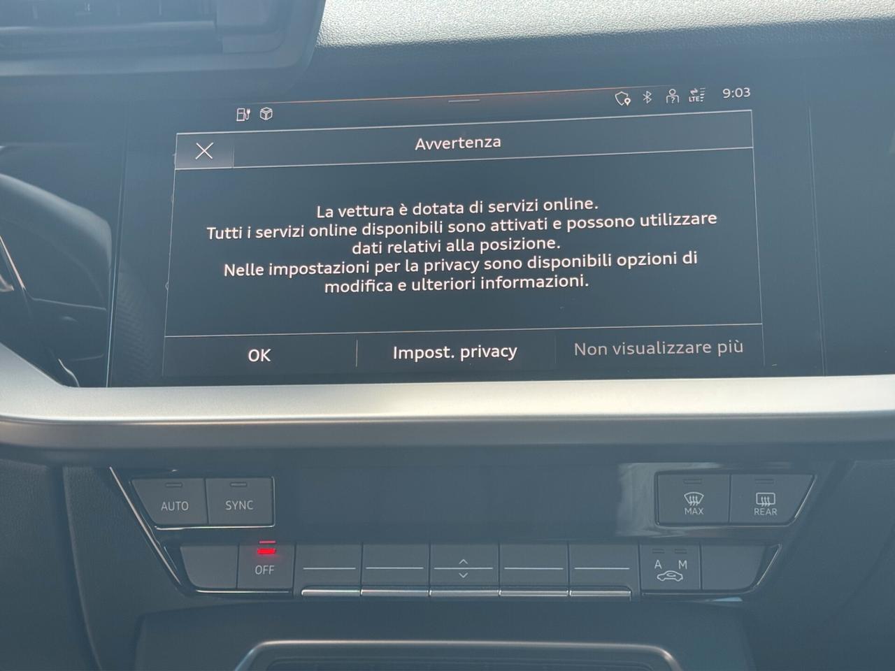 Audi A3 SPB 40 TFSI e S tronic Identity Black