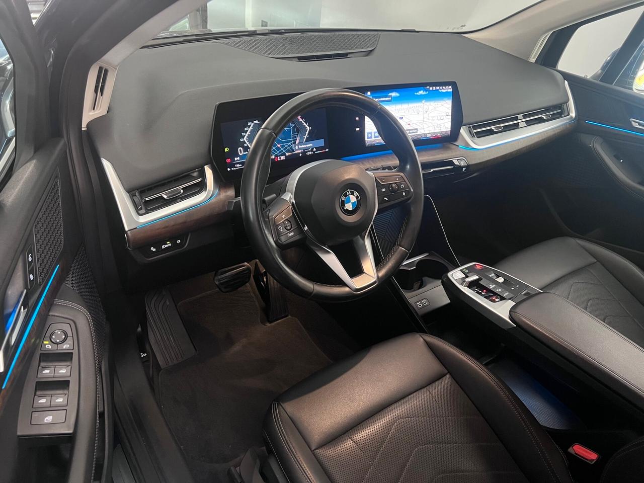 Bmw 218 d 150cv A.T. Active Tourer Luxury auto LED/PELLE/LUCI PERFETTA!!