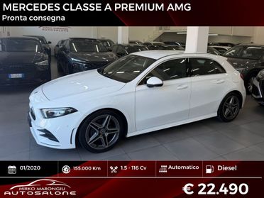 Mercedes classe A Premium AMG finanziabile