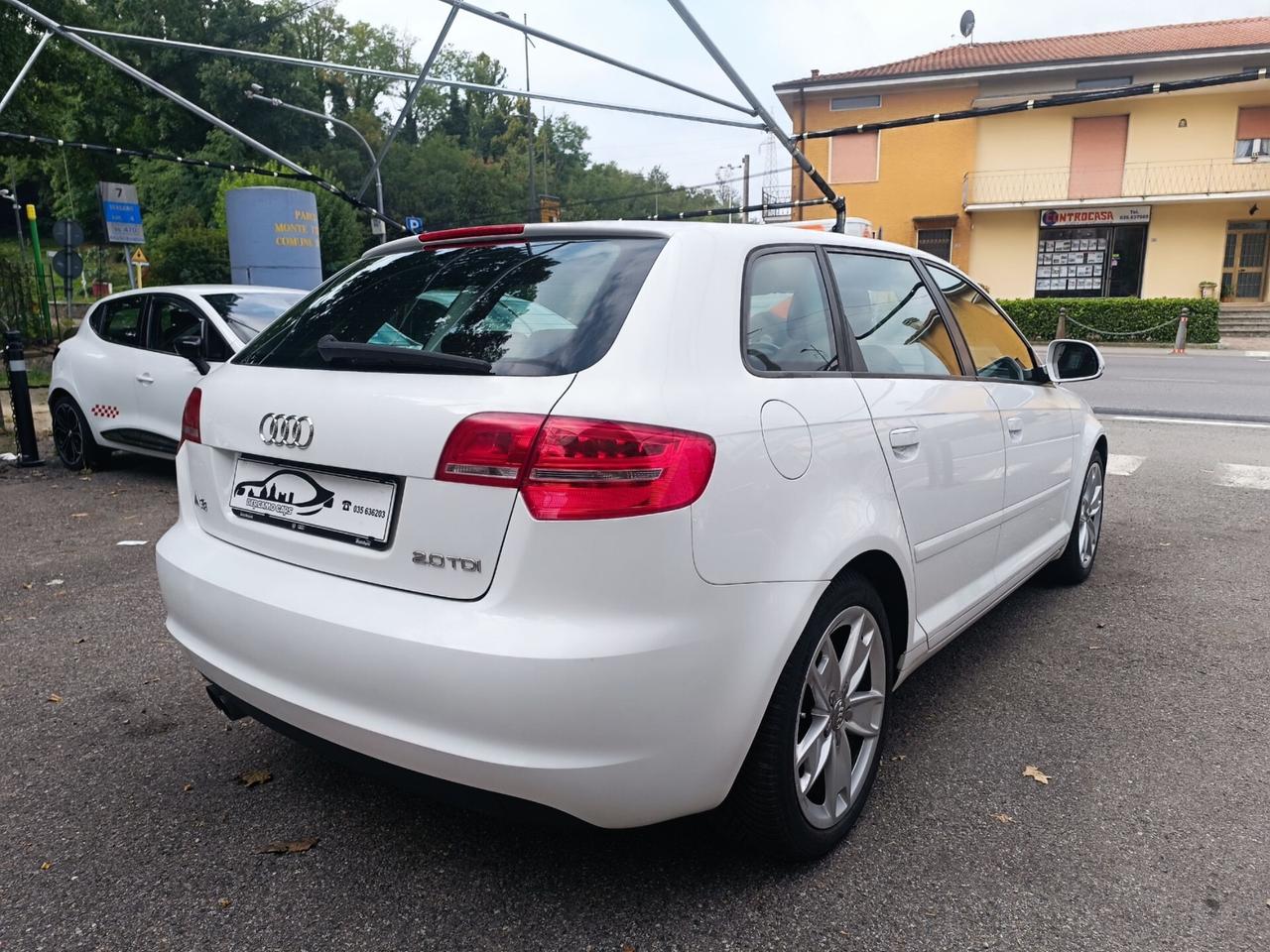 Audi A3 SPB 2.0 TDI Ambition EURO 5 KM CERTIFICATI
