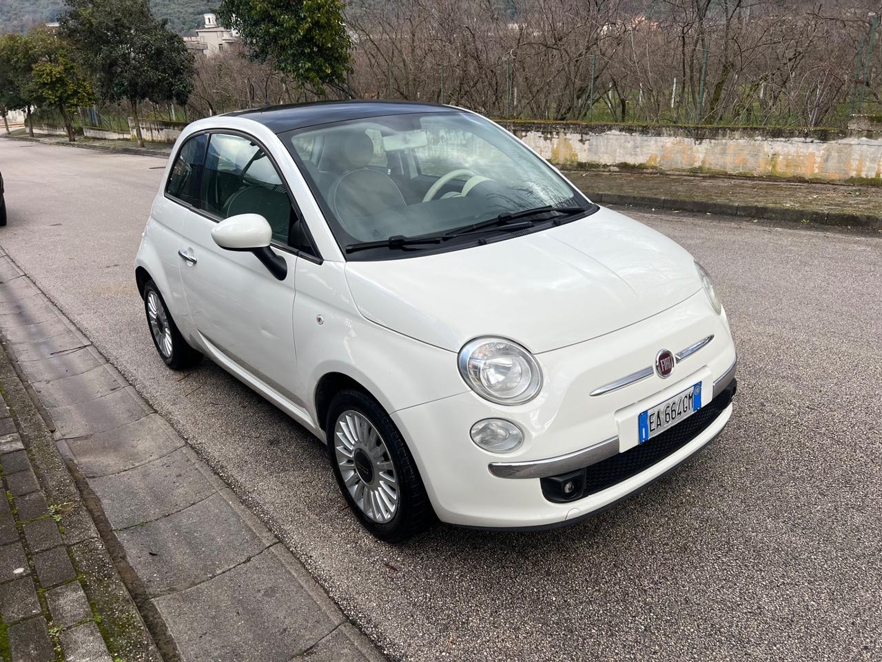Fiat 500 1.2 benzina 69cv tetto Lounge