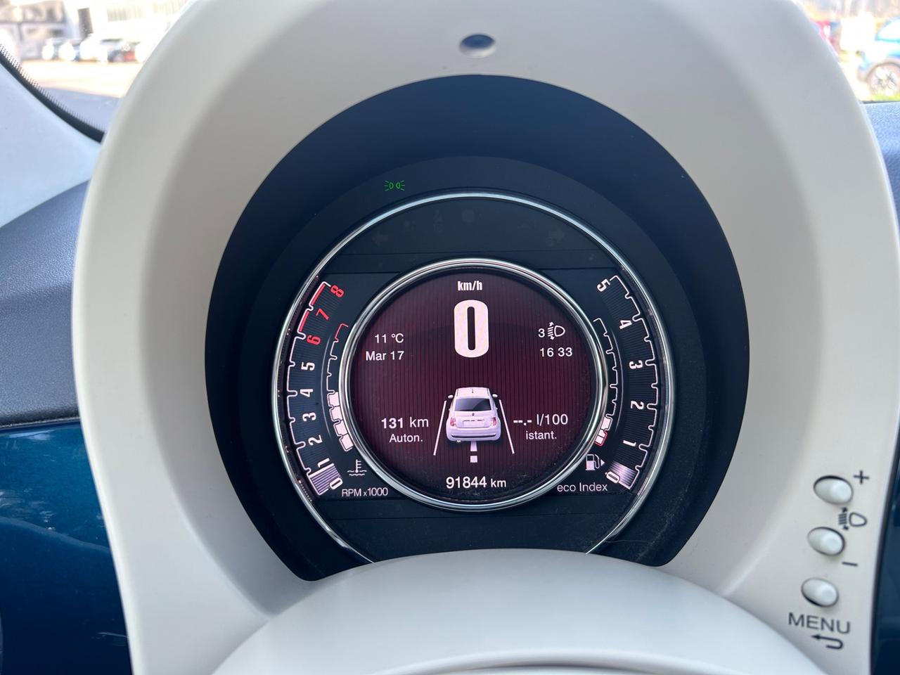 FIAT 500 1.2 Vintage Tetto Panoramico – OK Neopatentati – Tagliandata