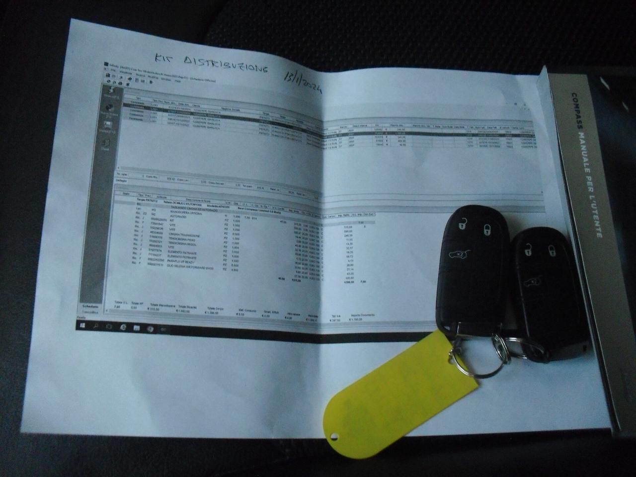 Jeep Compass 1.6 Multijet II 2WD Limited, OTTIME CONDIZIONI, CINGHIA FATTA!!