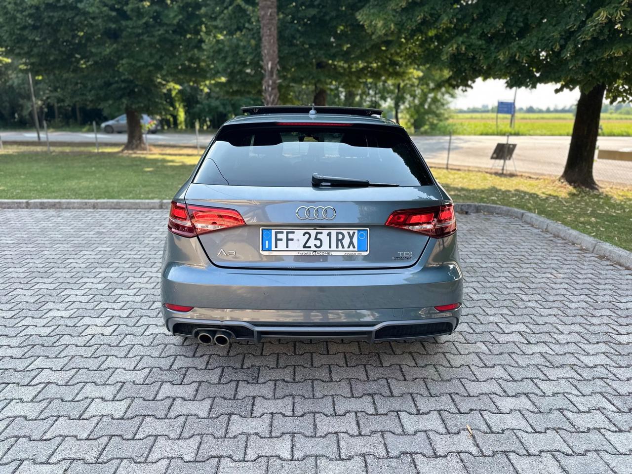 Audi A3 2.0 TDI 184 CV S tronic Sport quattro edition S Line