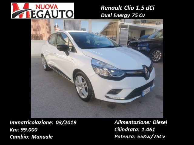 RENAULT Clio dCi 8V 75 CV 5 porte Duel