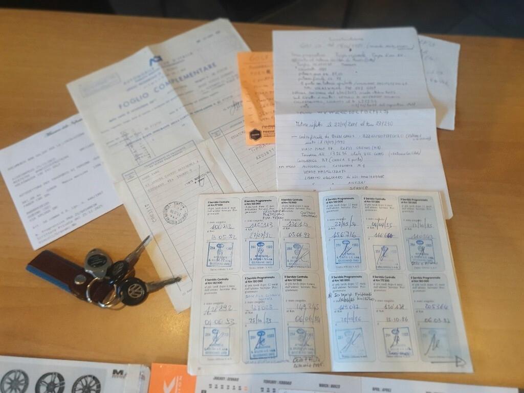 Volkswagen Golf GTI 1800 unico proprietario ASI targa oro