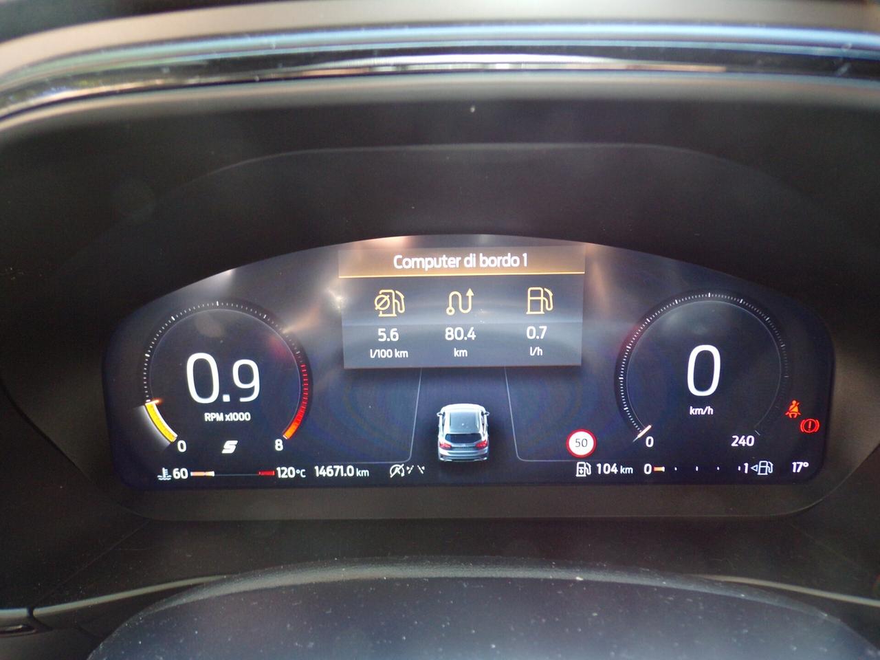AUTO FORD FOCUS 5P DEL 05.2025 14.500 KM MOTORE 1.0 ECOBOOST ST-LINE X 125CV