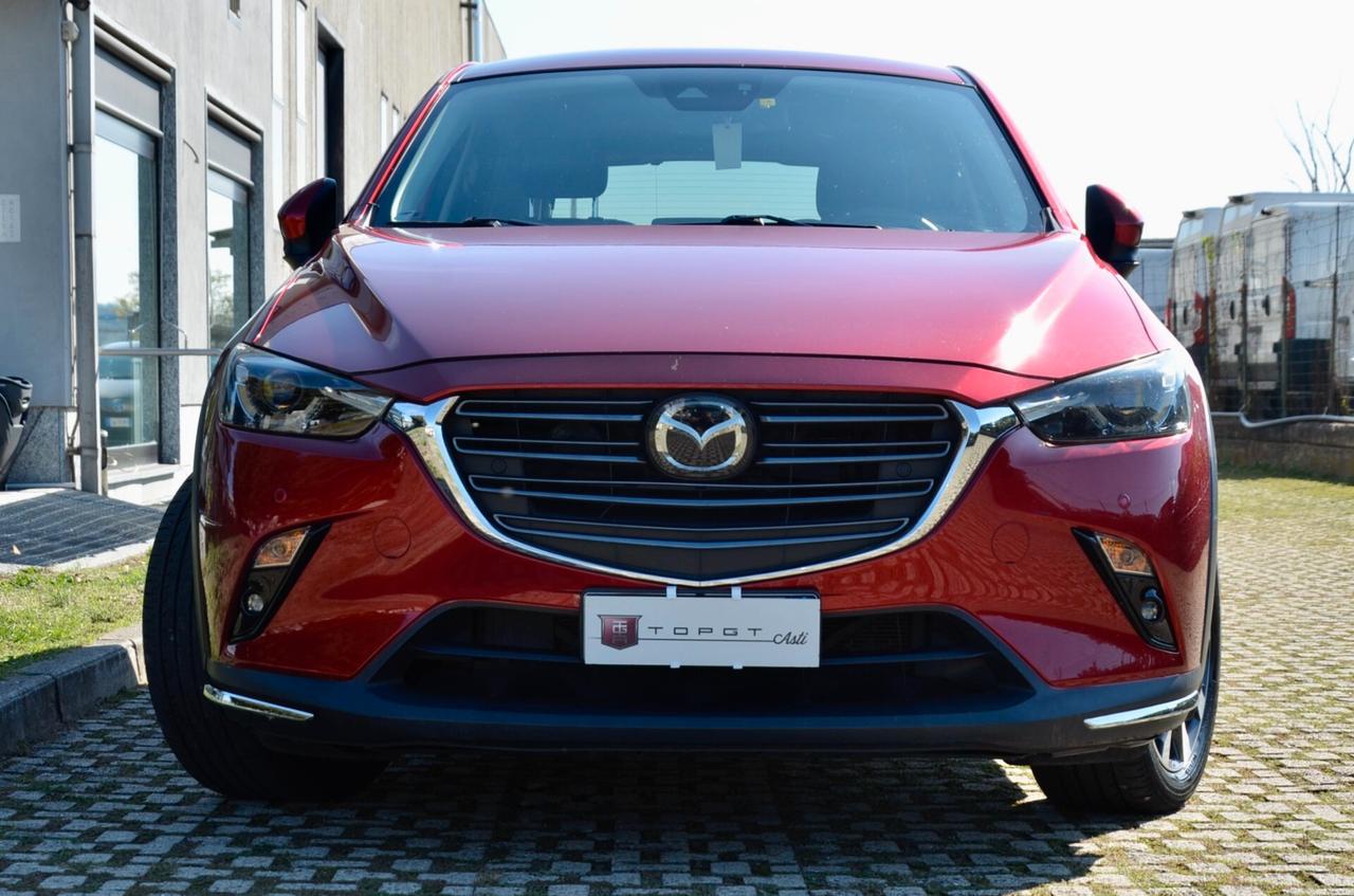 MAZDA CX-3 2.0 EXCEED AWD 150cv, UNICOPROPRIETARIO, EURO 6D, FARI FULL LED, RETROCAMERA, PERMUTE
