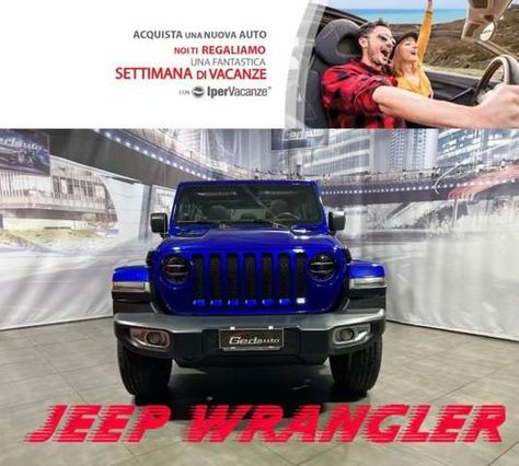 Jeep Wrangler Unlimited 2.2 Mjt II Sahara FULL-LED NAVI TETTO