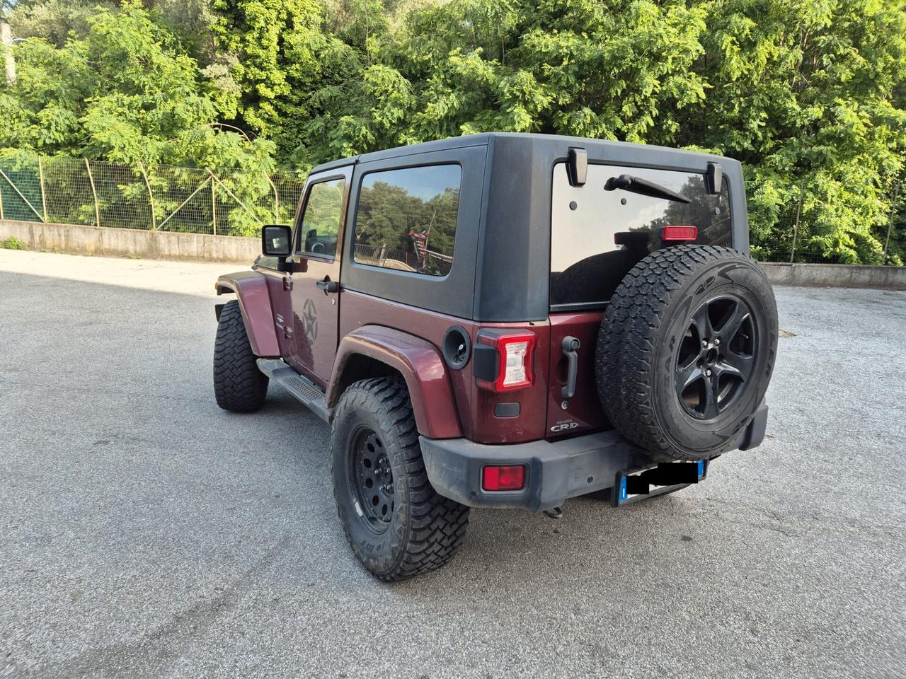 Jeep Wrangler JK 2.8 CRD 177 cv solo 132.848 km