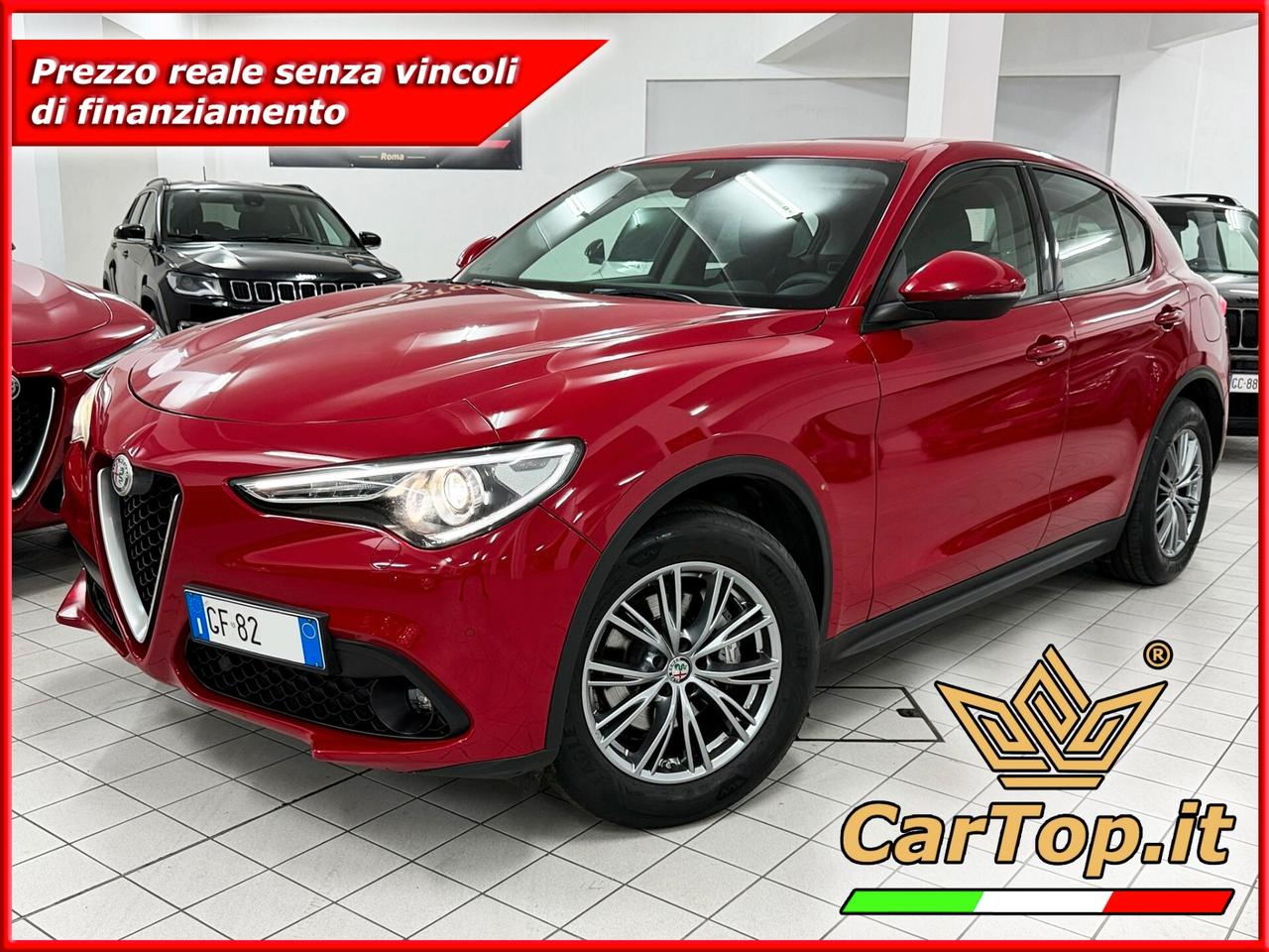 Alfa Romeo Stelvio 2.2 TD 190 CV BUSINESS Q4 PADDLE RETROCAMERA