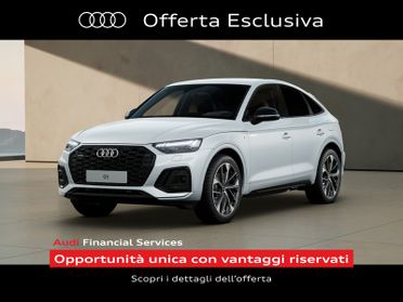 Audi Q5 sportback 55 2.0 tfsi e identity black quattro s-tronic