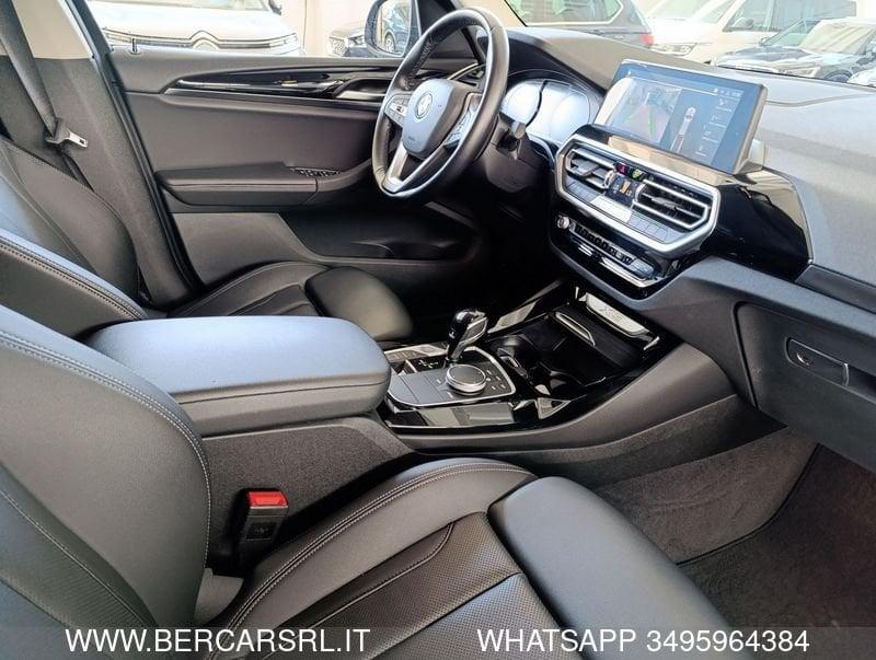 BMW X3 sDrive18d 48V*TELECAMERA POST*SEDILI SPORTIVI*LED*VIRTUAL COCKPIT PLUS*