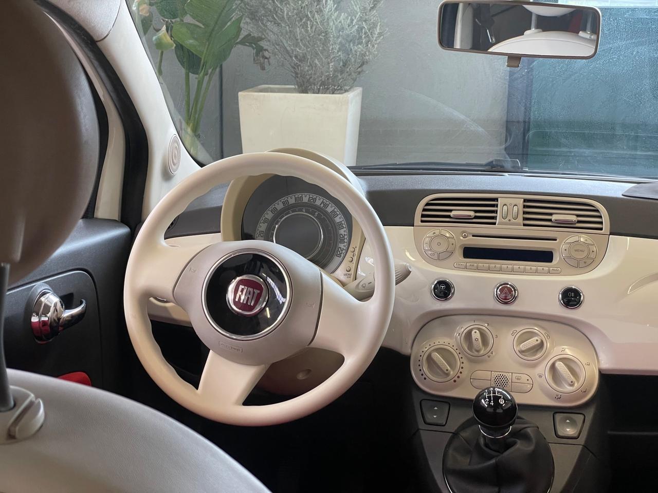 Fiat 500 1.2 Pop CERCHI IN LEGA - NEOPATENTATI - INTERNI ROSSI