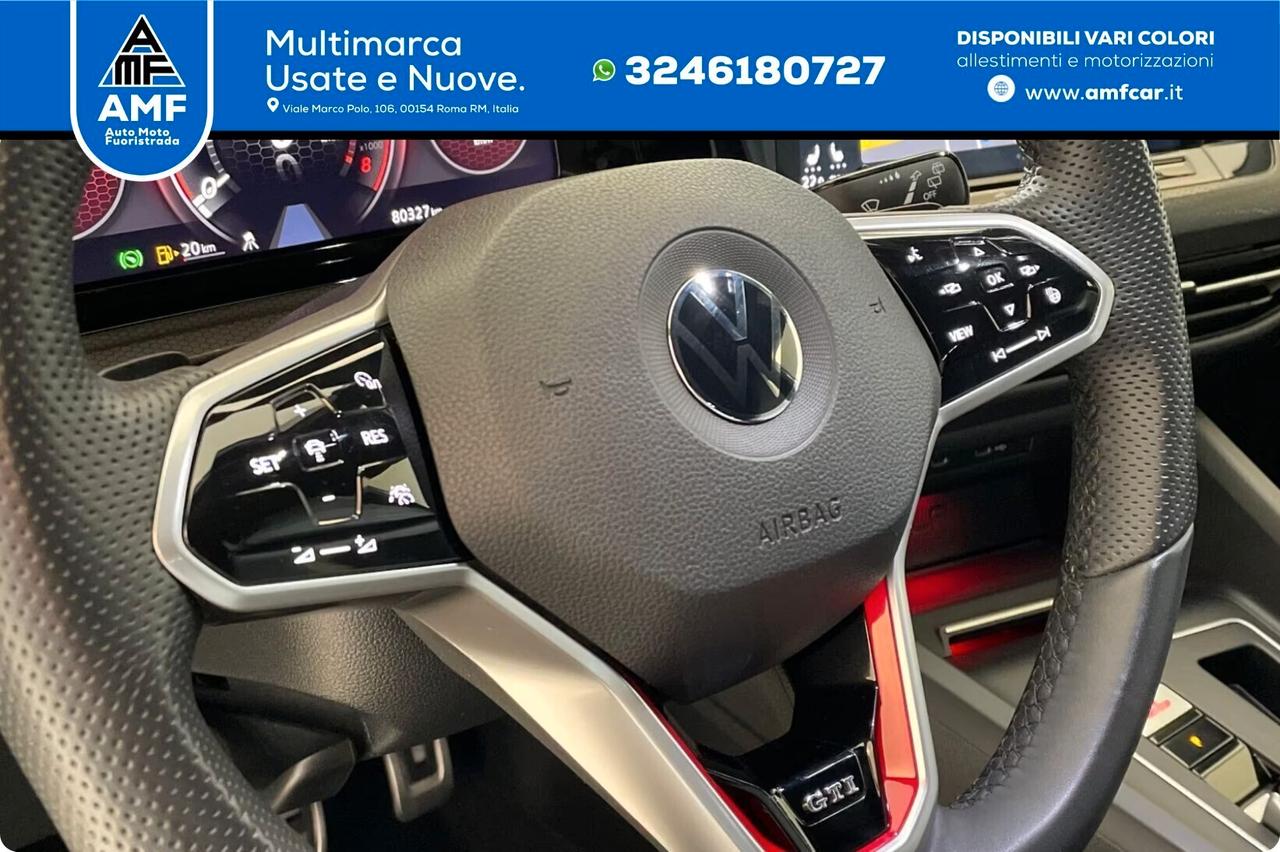 Volkswagen Golf VIII GTI 2.0 TSI DSG *DCC*IQ.Light*Navi*