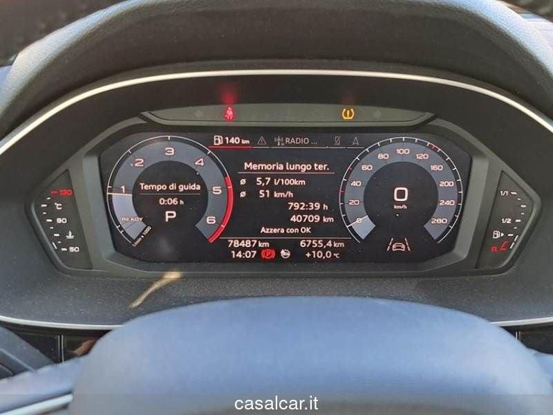 Audi Q3 35 TDI S tronic Business 3 ANNI DI GARANZIA KM ILLIMITATI PARI ALLA NUOVA