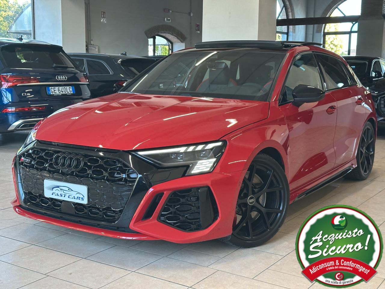 AUDI RS3 SPB 2.5 TFSI QUATTRO S-TRONIC *TETTO*LUCI*CAMERA*