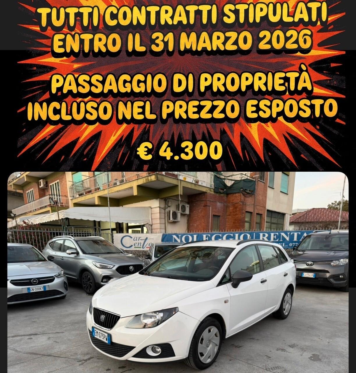 IBIZA 1.2 DIESEL 2012 176.000KM-OTTIMI CONSUMI