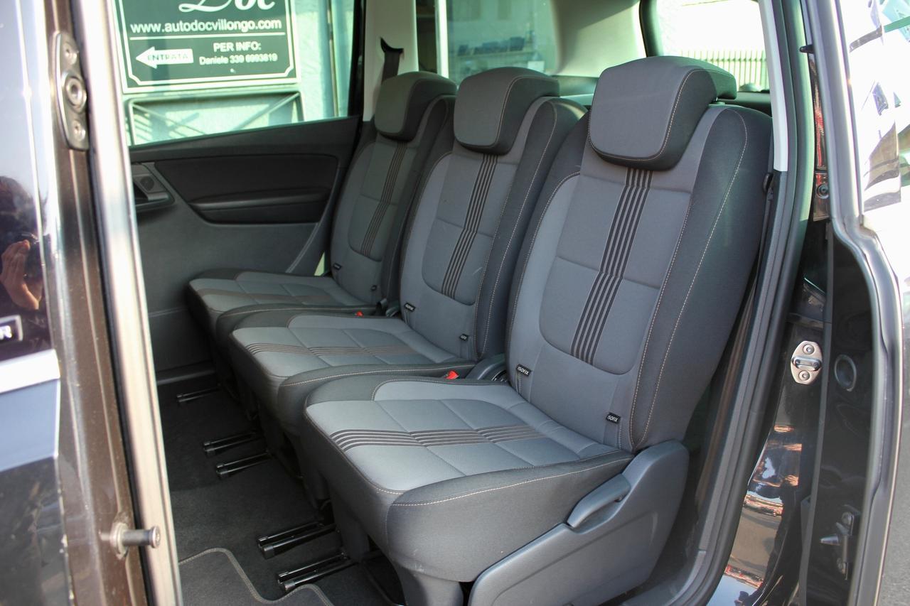 VOLKSWAGEN SHARAN 2.0 TDI 150 CV ALLSTAR EXECUTIVE NAVY XENON PORTE ELETTRICHE