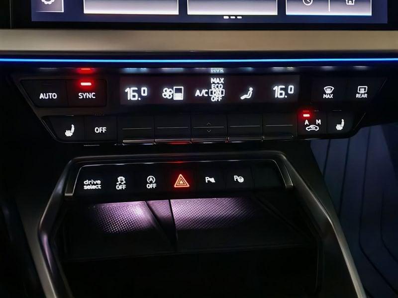 Audi A3 SPB 30 g-tron S tronic S line edition TAGLIANDI AUDI