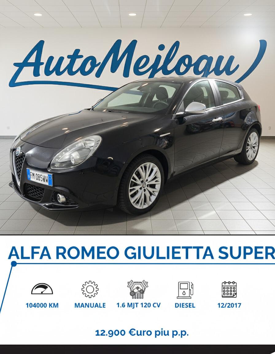 Alfa Romeo Giulietta 1.6 JTDm 120 CV Super