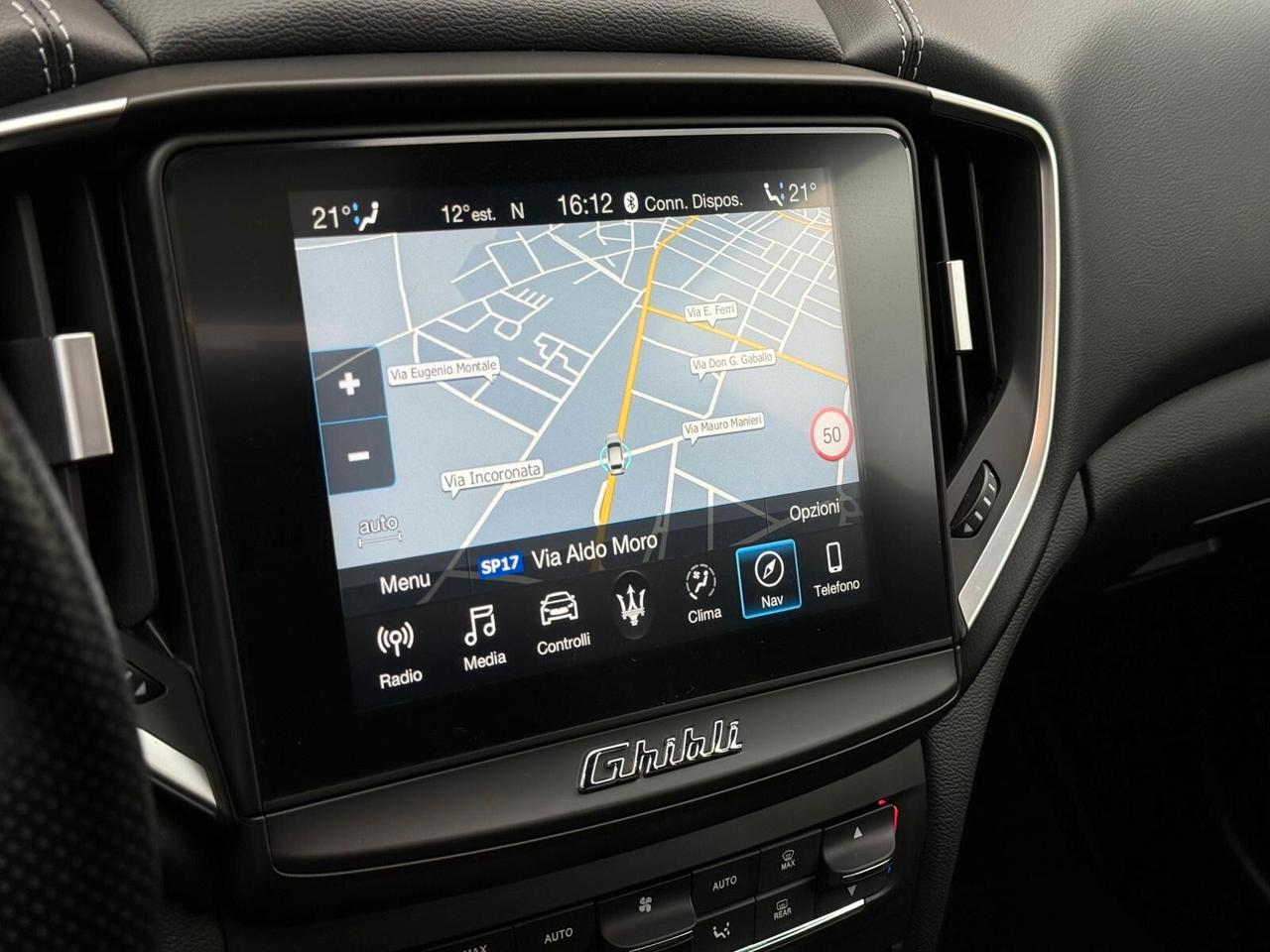 Maserati Ghibli V6 Diesel 275 CV Gransport Nerissimo