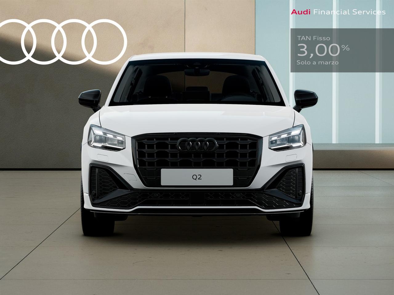 Audi Q2 30 2.0 tdi identity black