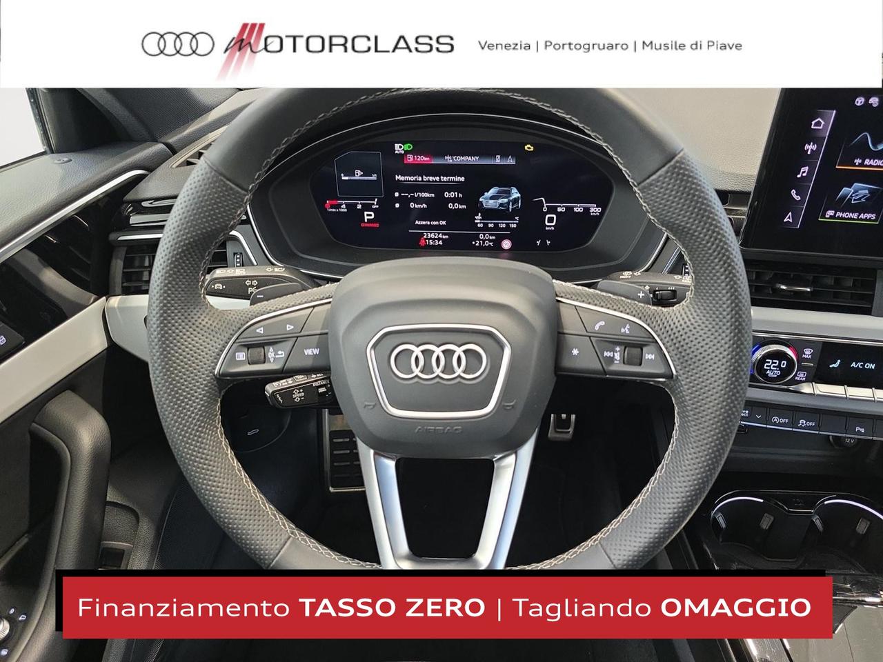 Audi A4 avant 40 2.0 tdi mhev 204cv s line edition quattro s tronic