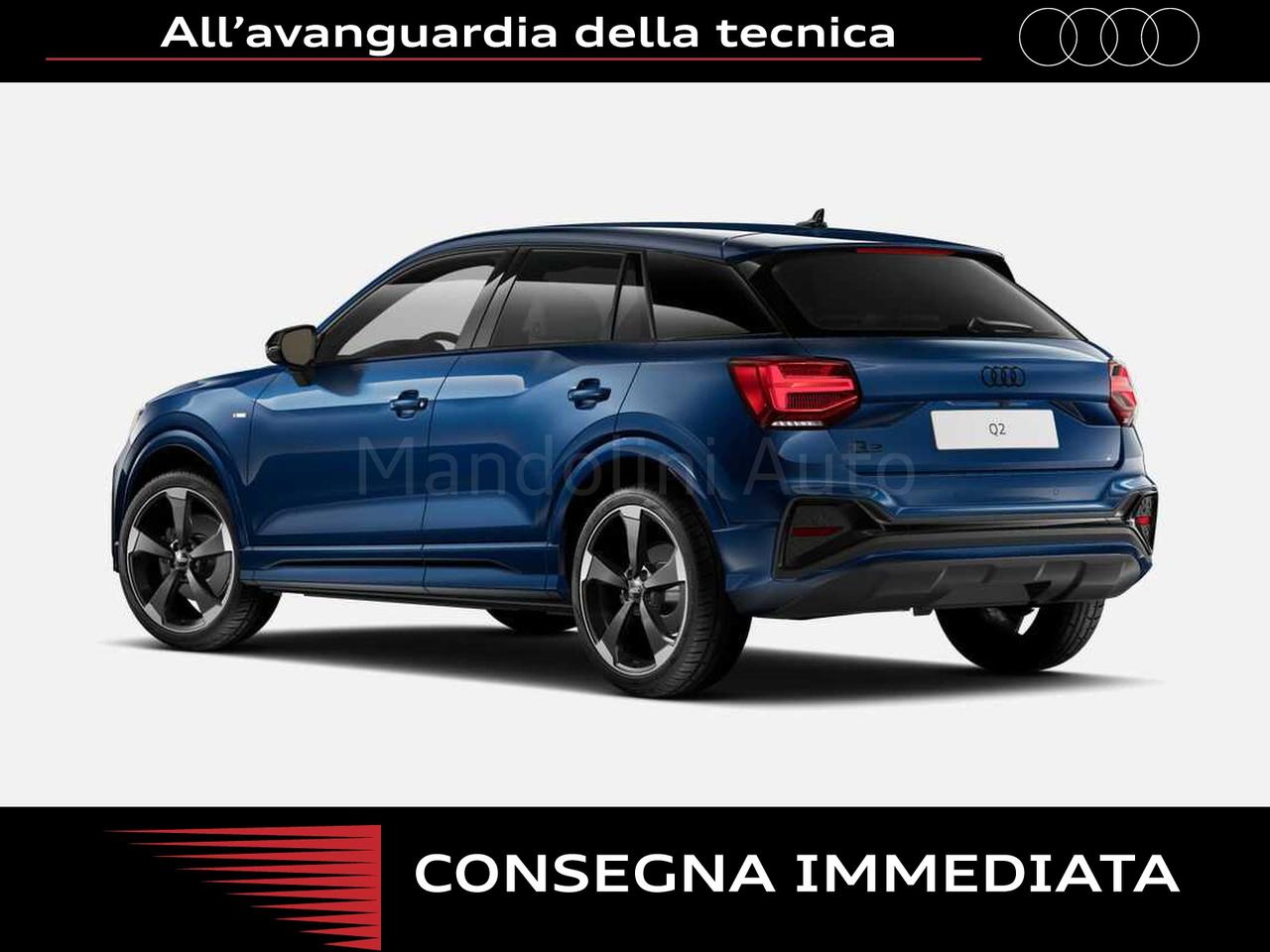 Audi Q2 35 2.0 tdi identity black s tronic