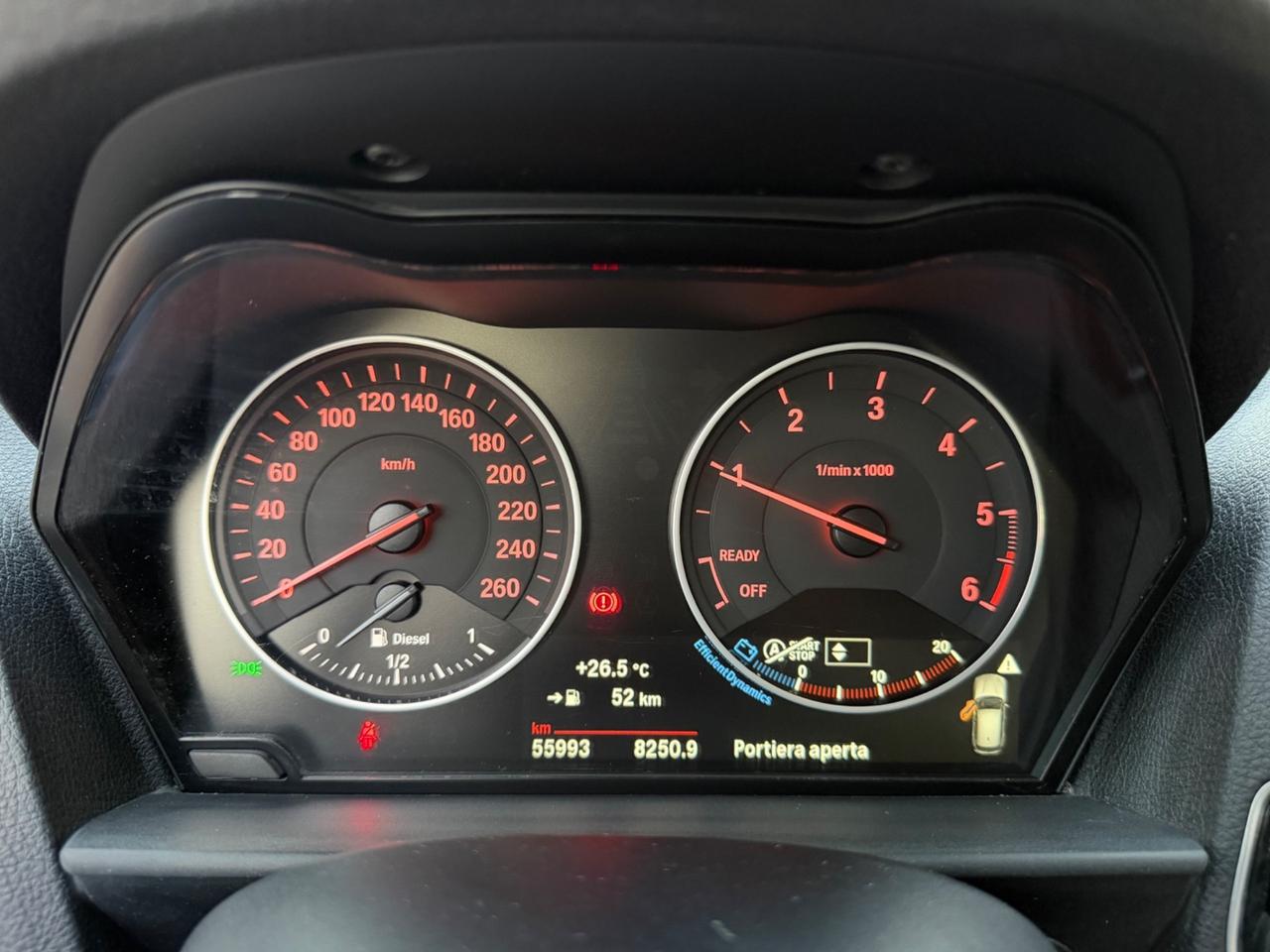 Bmw Serie1 116d 2.0 Diesel 116 cv 2016 55.000 km