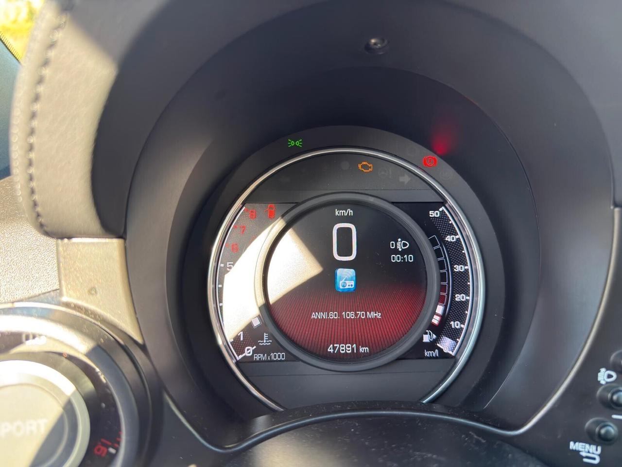 Abarth 595 1.4 Turbo T-Jet 165 CV Pista/Sabelt