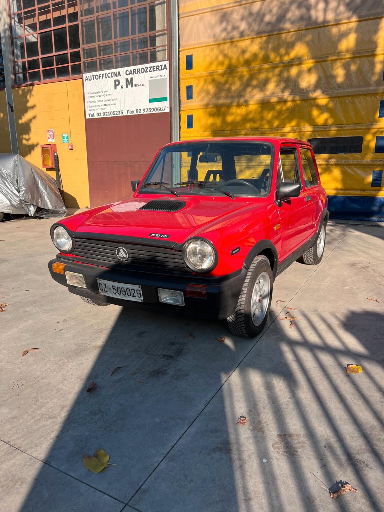 Autobianchi A 112 Abarth 1050 cc del 1983