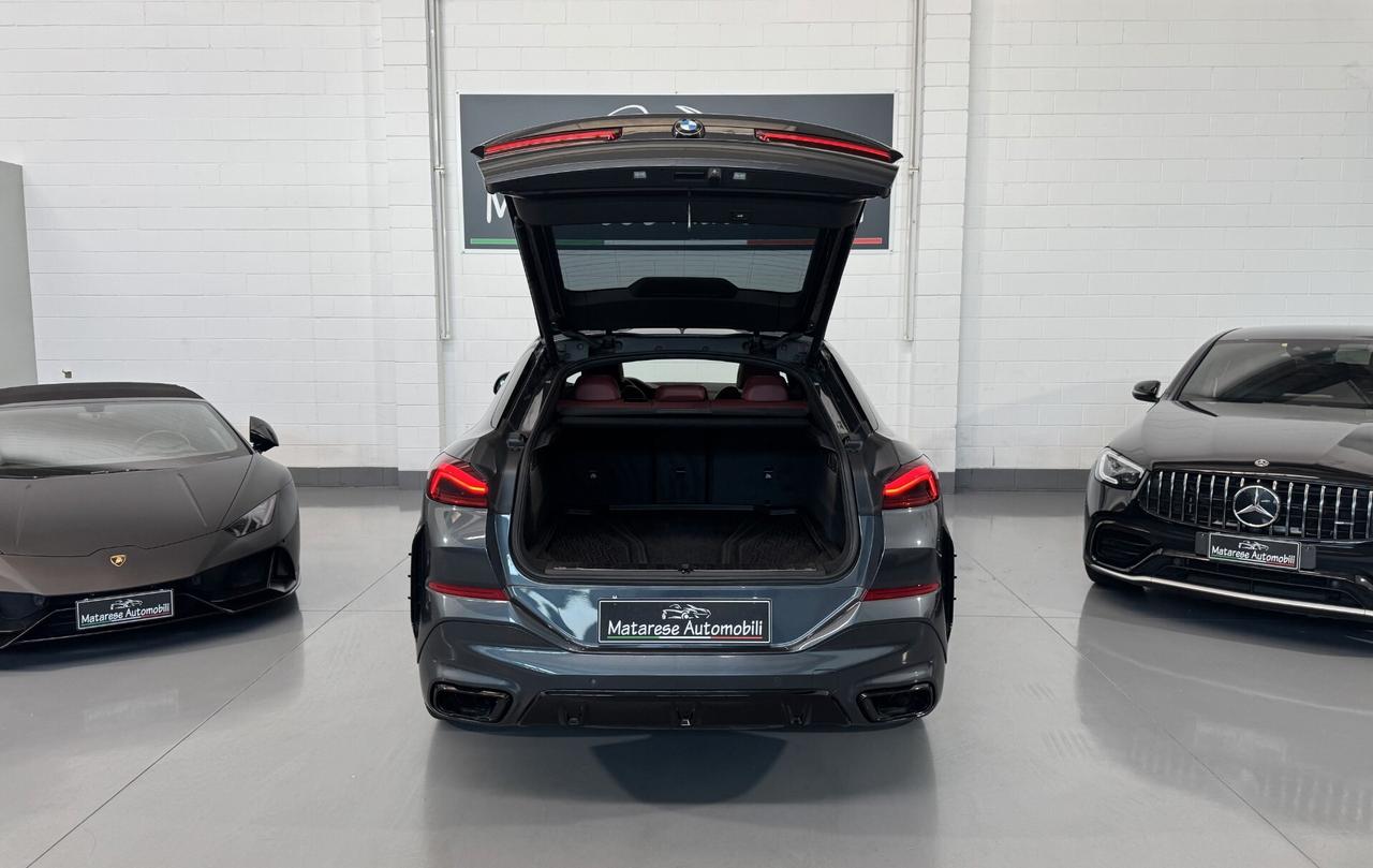 BMW X6 MSPORT Xdrive mhev 30d 286cv Tagliandi ufficiali Finanziabile