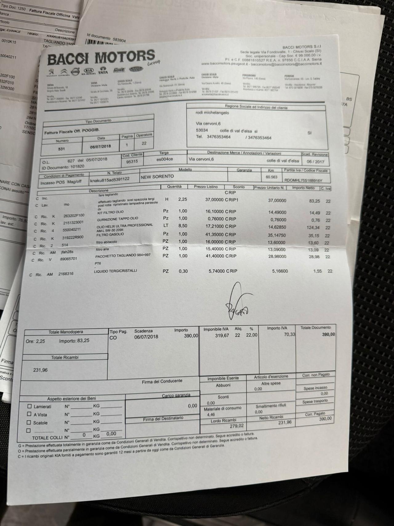 KIA SORENTO 2.0 CRDI AWD EURO 6 FULL