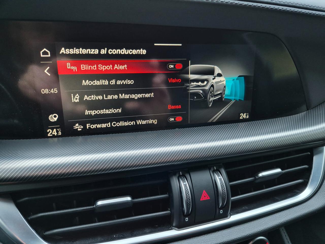 Alfa Romeo Stelvio VELOCE Q4 AT8 2.2 MTJ 210CV TOTAL BLACK C20"