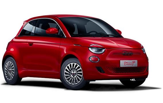 FIAT 500 Bev Red