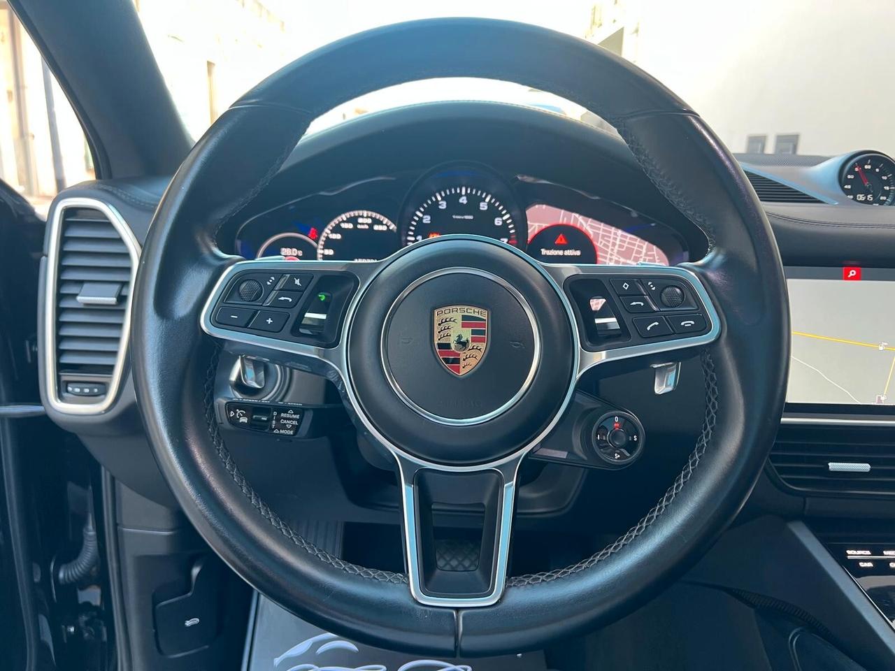 PORSCHE CAYENNE COUPE' 3.0 V6 340CV TETTO PELLE CAM360° ANNO 2020