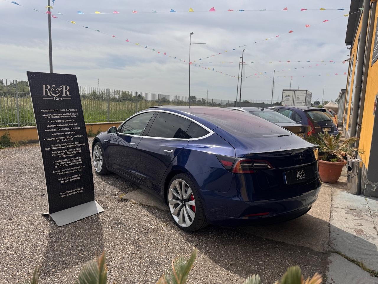 Tesla Model 3 Long Range Performance AWD