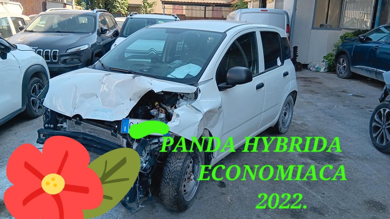 Fiat Panda hybrida incidentata sinistrata mondialcars 022