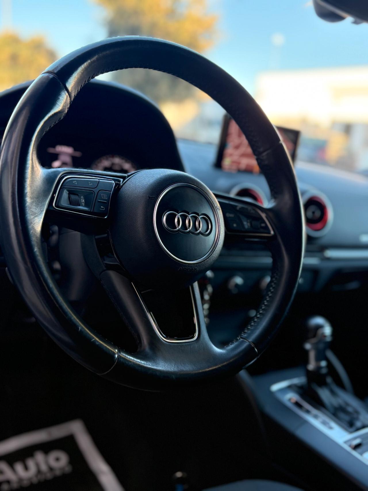 Audi A3 Sportback 30 1.6 tdi Sport 116cv s-tronic NAVI,FULL LED,ANDROID AUTO,SENS.PARCHEGGIO,BLUETOOTH,BLOCK